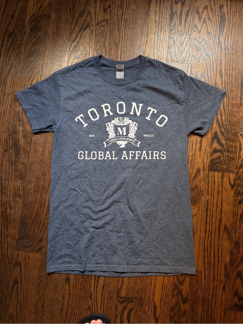 Toronto Global Affairs Graphic T-Shirt - Navy Small